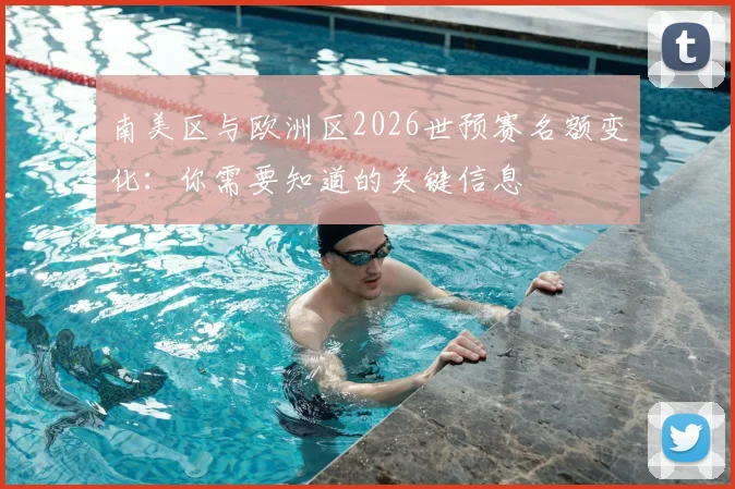 南美区与欧洲区2026世预赛名额变化：你需要知道的关键信息